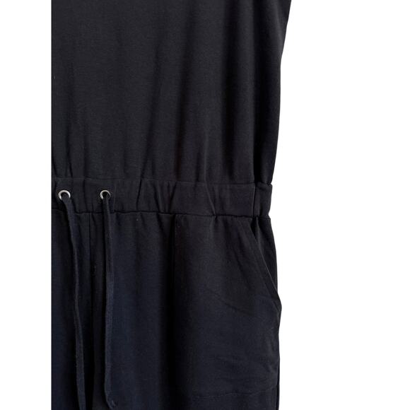 JOHNNY WAS CALME black knit jumpsuit loungewear XL - Picture 3 of 5